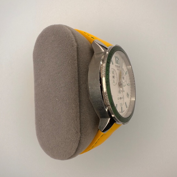 Tissot 42mm Quickster Football Edition Men's Stainless Steel Swiss Made Watch - Picture 8 of 12